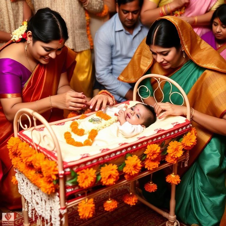 Cradle ceremony coverage in Hyderabad