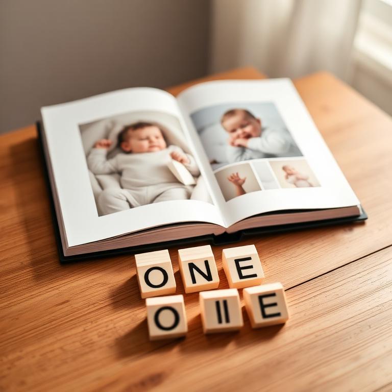 Baby 1st year milestone album in Hyderabad
