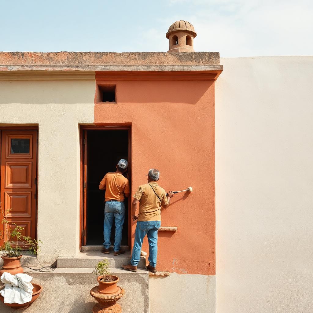 Terrace / Exterior wall in Hyderabad