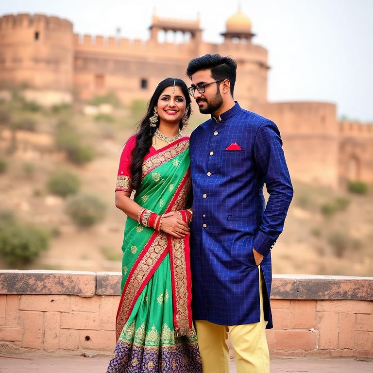 Full-day pre-wedding shoot in Hyderabad
