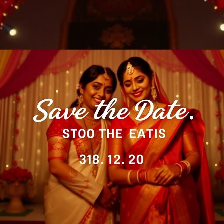 Save-the-date video in Hyderabad