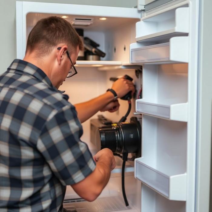 Compressor replacement — refrigerator by verified HomeFix technicians in Hyderabad, starting at ₹1,999