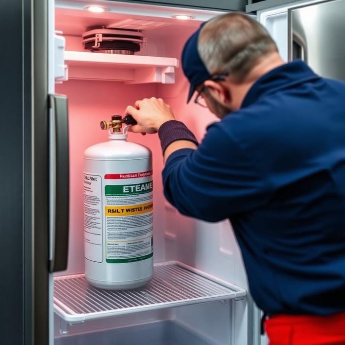 Gas refill — refrigerator by verified HomeFix technicians in Hyderabad, starting at ₹1,499